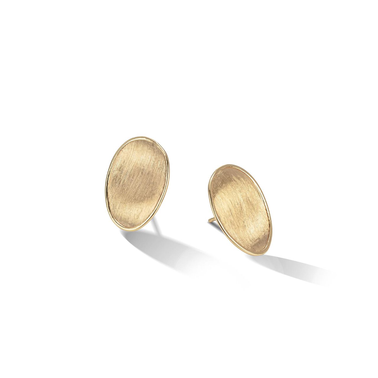 maison birks marco bicego lunaria collection medium model yellow gold stud earrings ob1342 y 02 image number 0