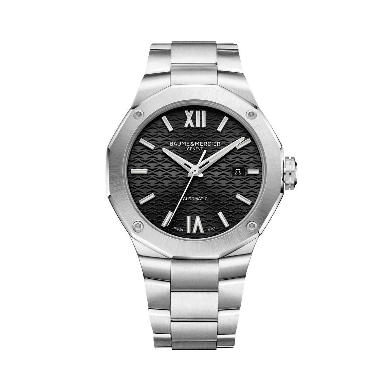 Riviera 42 mm automatique en acier inoxydable image number 0