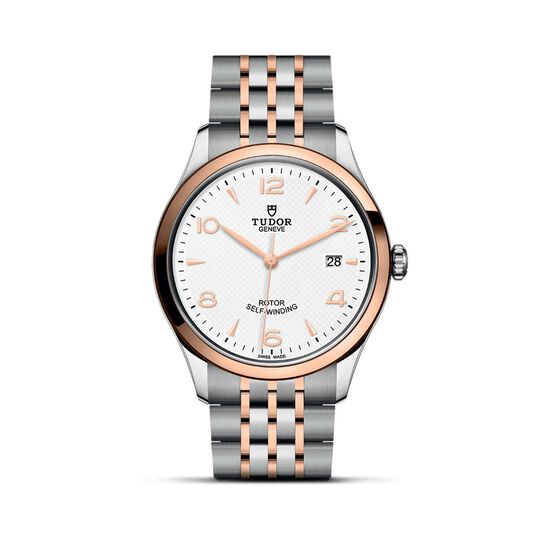 Tudor 1926 Boîtier en acier 39 mm^ lunette en or rose^ bracelet en acier et or rose image number 0
