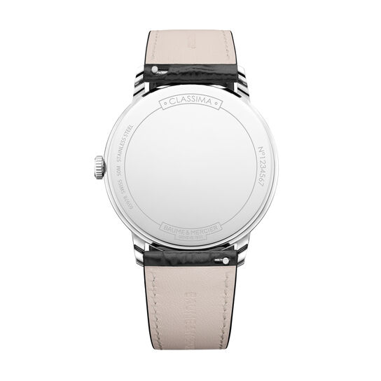 Baume & Mercier Classima 40 mm quartz en acier inoxydable image number 2