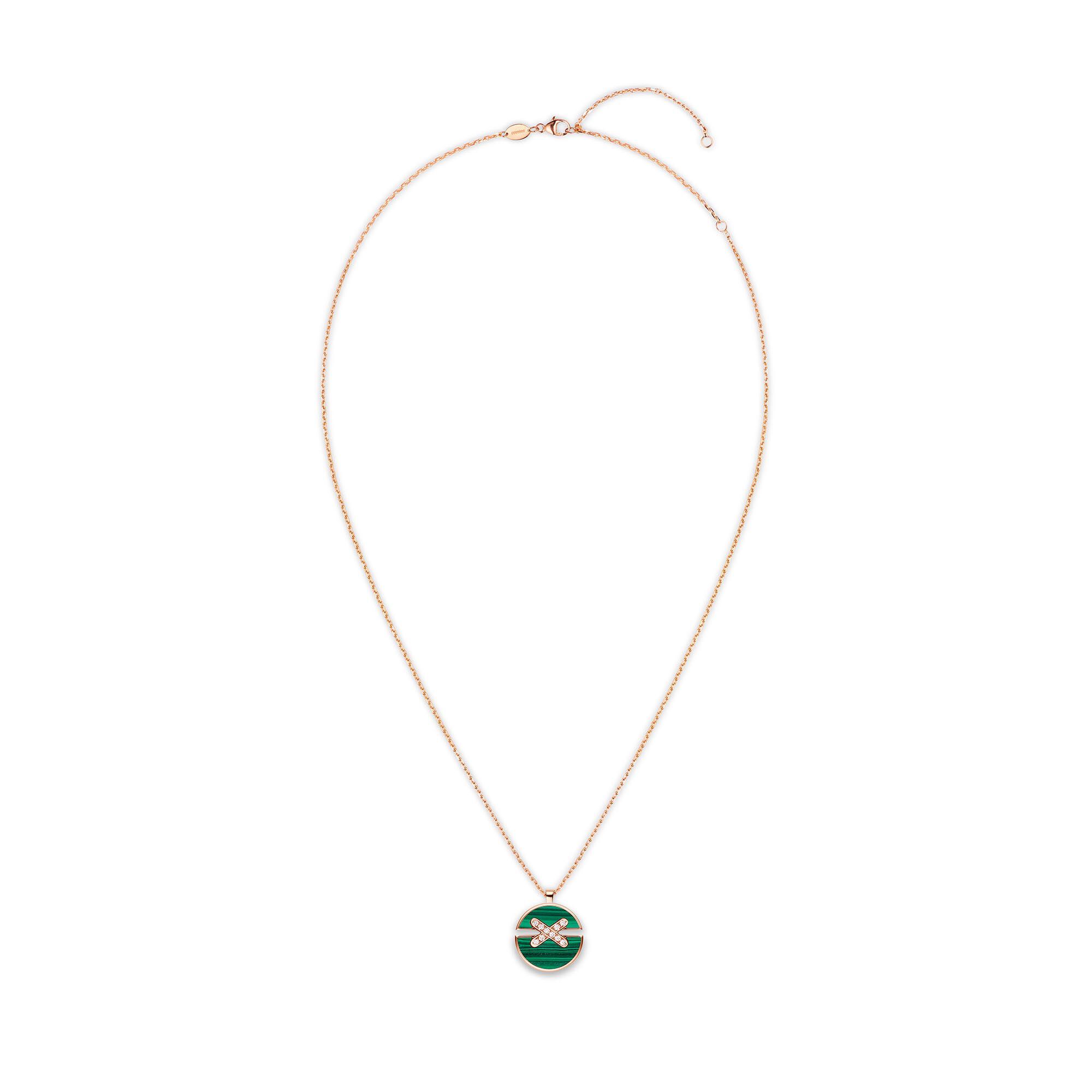 Gold malachite pendant sales