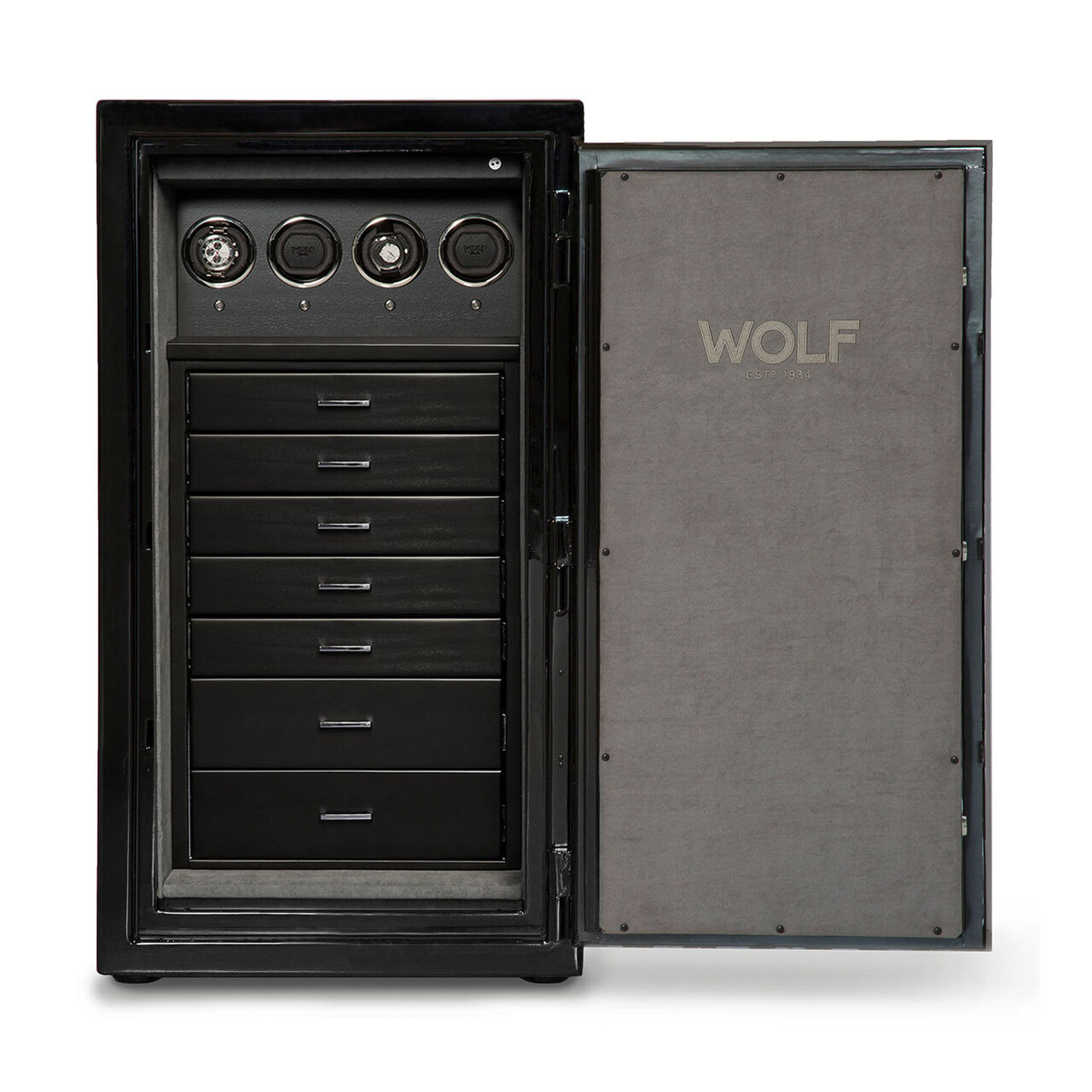 Atlas Onyx 4 Piece Winder Safe Open image number 0