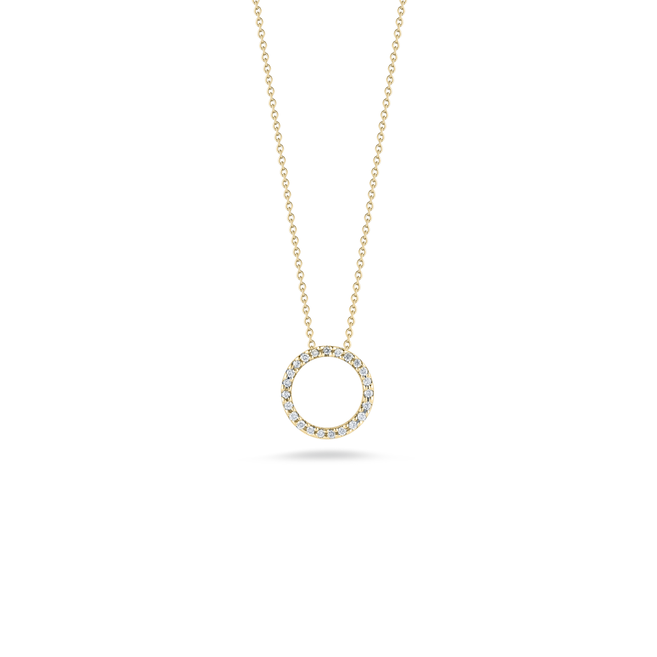 Roberto coin circle of life diamond necklace clearance
