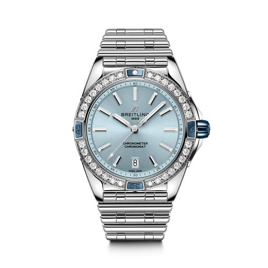 Breitling Super Chronomat Automatic 38 Steel Ice Blue A17356531C1A1 Front image number 0