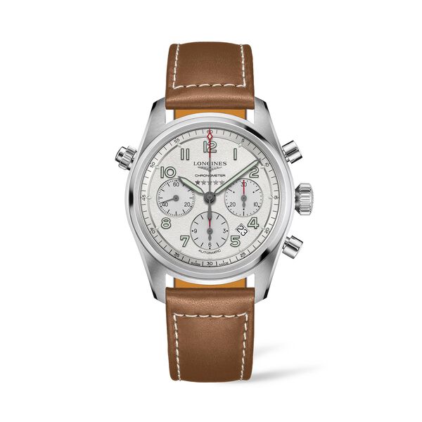 Longines Spirit Automatic Chronograph 42 mm Stainless Steel
