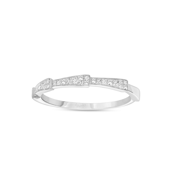 Bague en or blanc et diamants