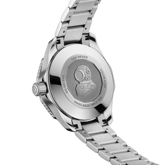 tag heuer aquaracer automatic steel 36mm wbp231b.ba0618 back image number 3