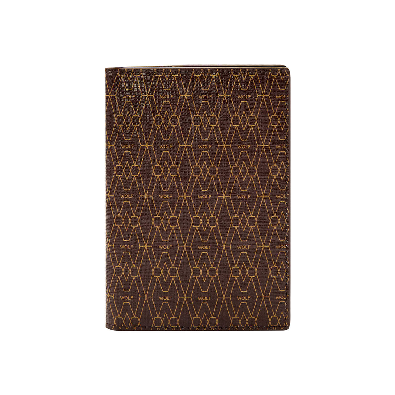 WOLF Signature Brown Passport Holder 776633 image number 0