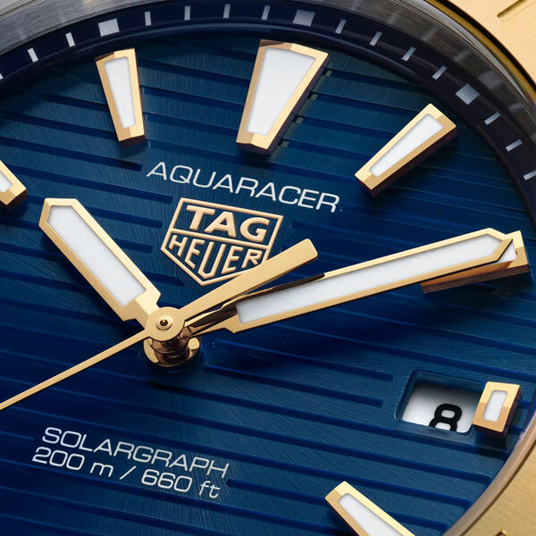 Aquaracer Professional 200 40 mm Solargraph en acier inoxydable