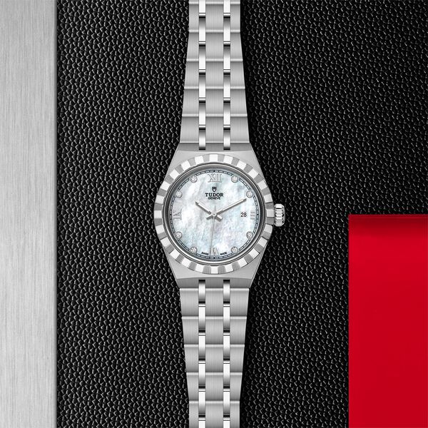 TUDOR Royal Automatic 28 mm Stainless Steel and Diamond