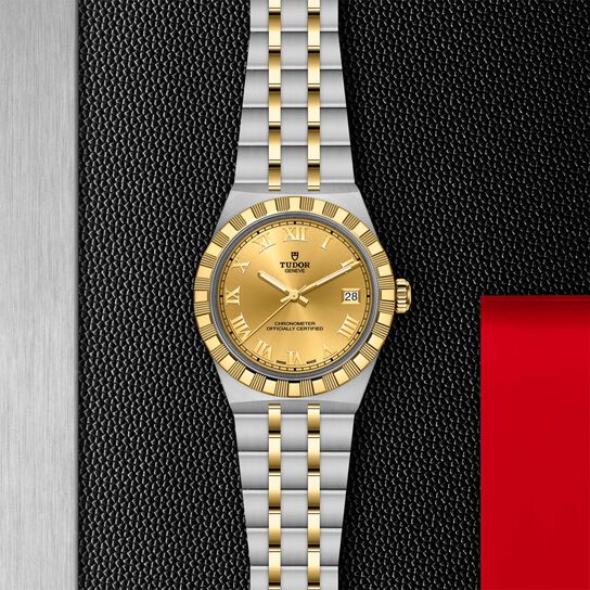 TUDOR Royal Automatic 36 mm Stainless Steel and Yellow Gold image number 1