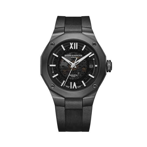 Riviera 42 mm Baumatic automatique en acier inoxydable ADLC