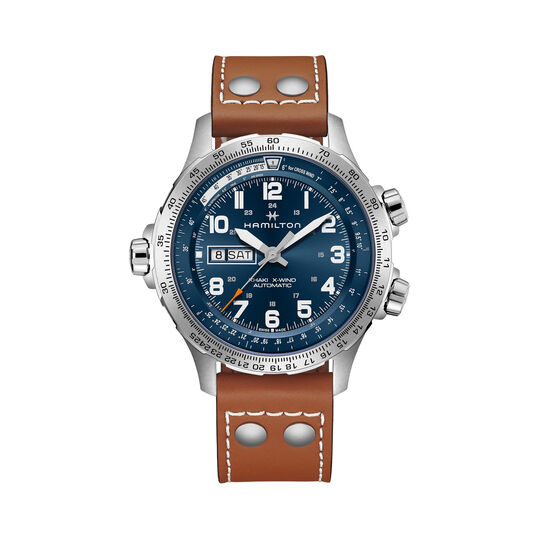 Hamilton Khaki Aviation X-Wind Automatic 45 mm Stainless Steel image number 0