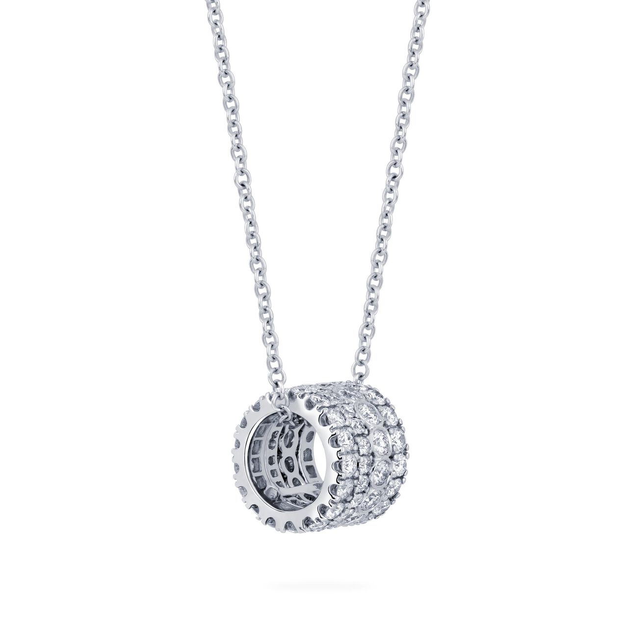 bijoux birks splash diamond necklace image number 2