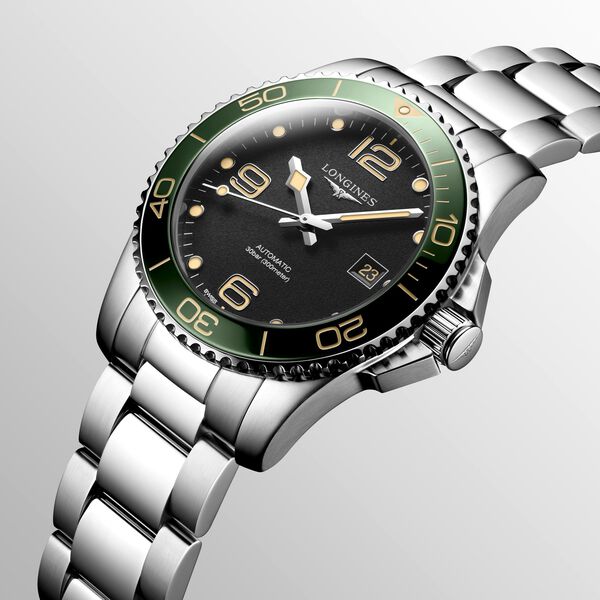 HydroConquest 41 mm automatique en acier inoxydable