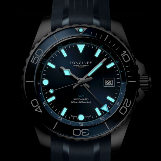Longines HydroConquest Automatic GMT 43 mm Stainless Steel L3.890.4.96.9 image number 3