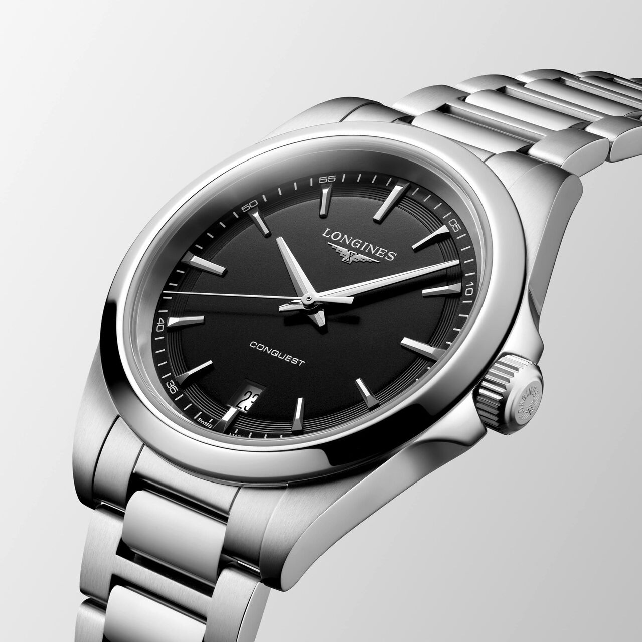 Longines Conquest Quartz 38 mm Stainless Steel L3.750.4.52.6 image number 1