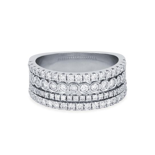 bijoux birks splash white gold and diamond ring image number 0