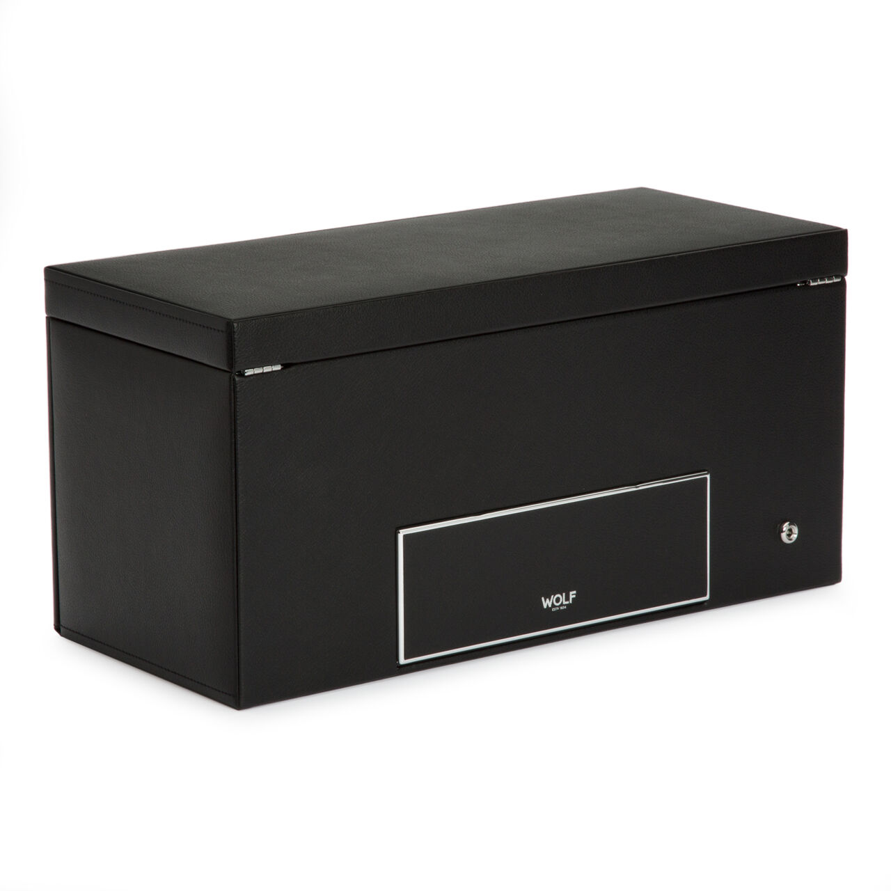 Viceroy Black 3 Piece Watch Winder with Storage image number 1