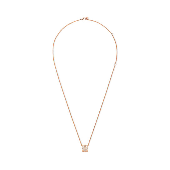 Chaumet Bee My Love Medium Rose Gold and Diamond Pavé Pendant image number 1
