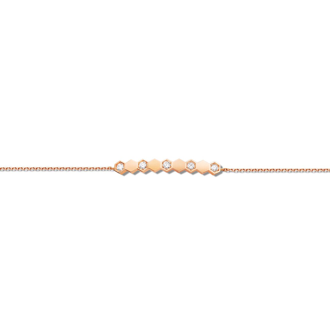 Chaumet Bee My Love Rose Gold Diamond Bracelet image number 0