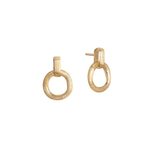 Marco Bicego  Jaipur Yellow Gold Stud Drop Earrings Front OB1757 Y image number 0