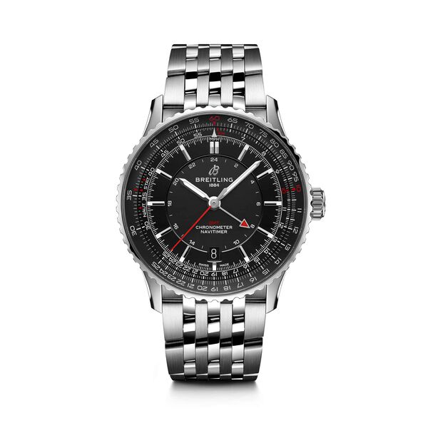 Navitimer Automatic GMT 41 mm Stainless Steel