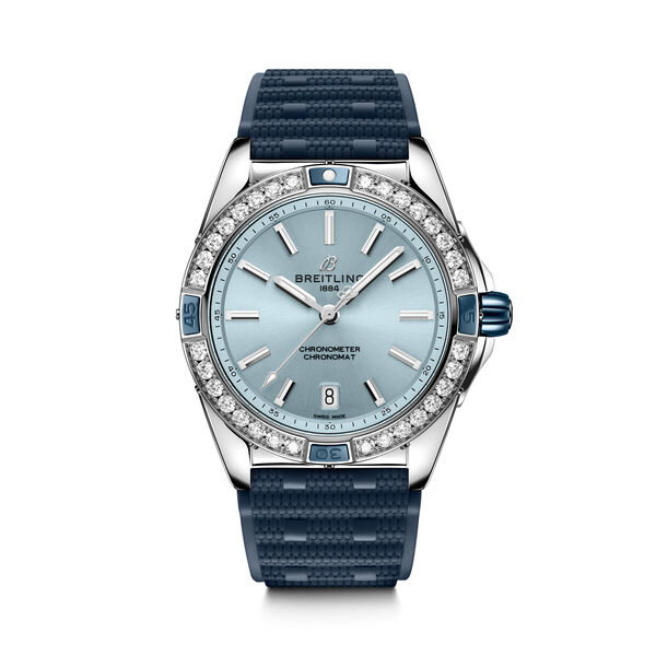 Super Chronomat Automatic 38 mm Stainless Steel and Diamond