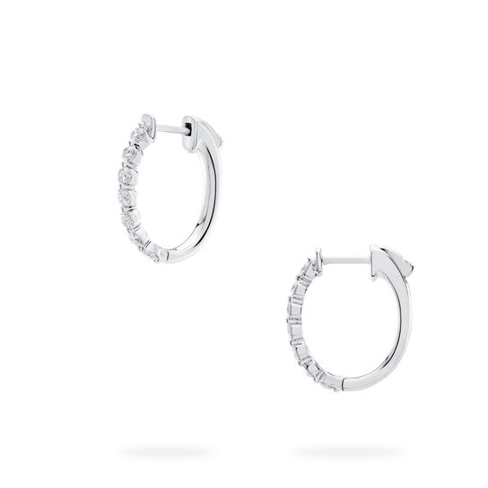 Birks Essentials Large Oval Hoop Earrings image number 0