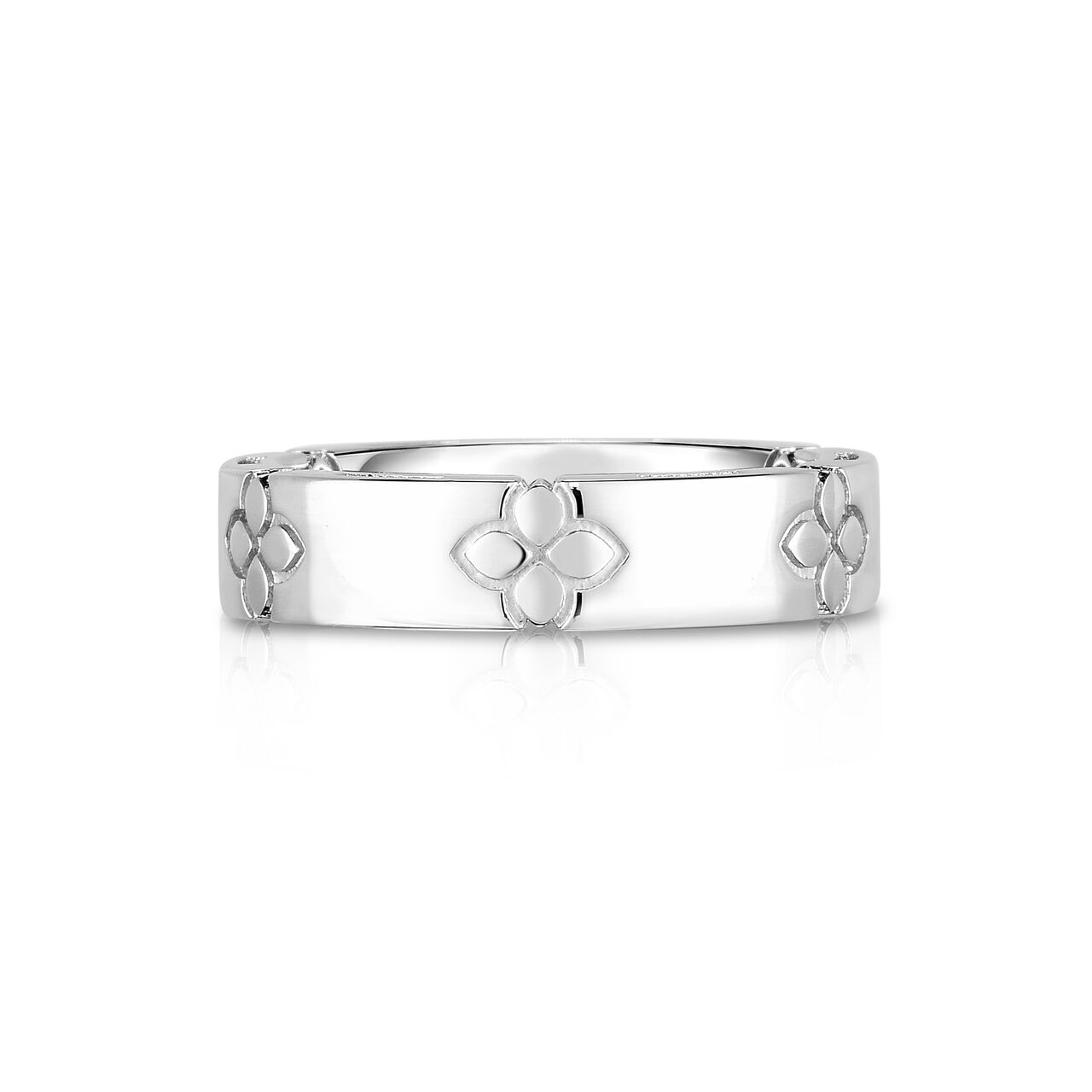 Love In Verona White Gold Ring-6.5 image number 0