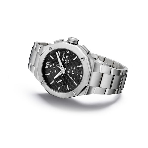 Riviera 43 mm chronographe automatique en acier inoxydable