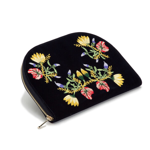 Portefeuille à bijoux Zoe bleu indigo