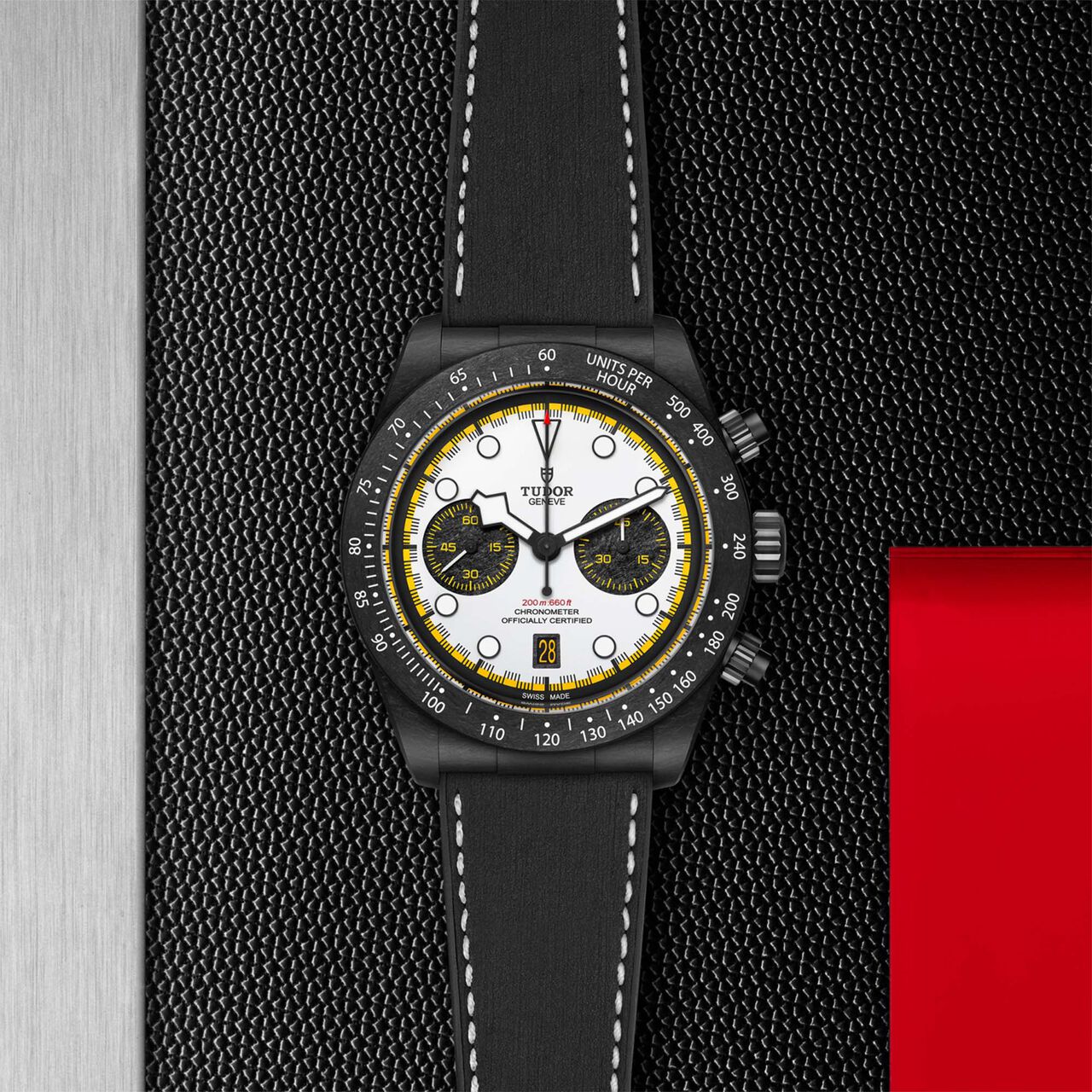 TUDOR Black Bay Chrono Carbon 26 Automatic Chronograph 42 mm Carbon M79377KN-0003 image number 3