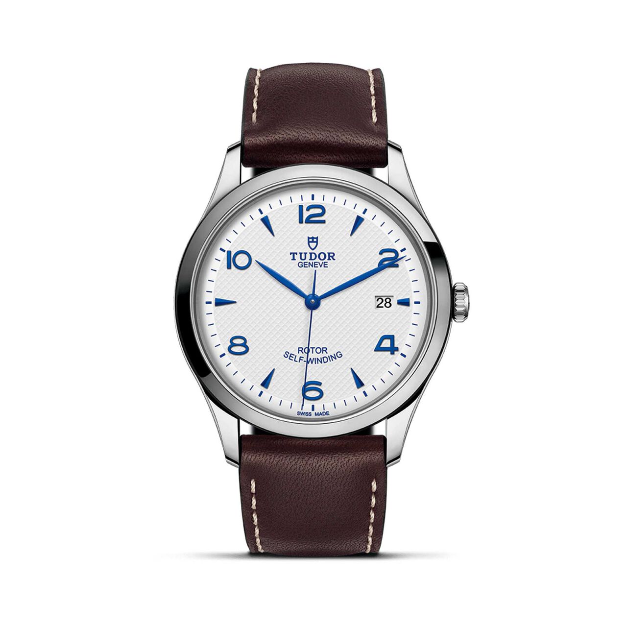 Tudor 1926 Boîtier en acier 41 mm^ cadran opalin et bleu image number 0