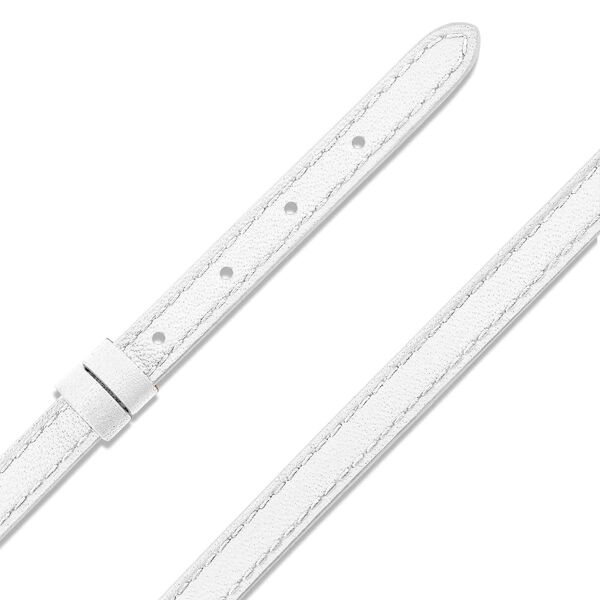 My Move White Leather Strap