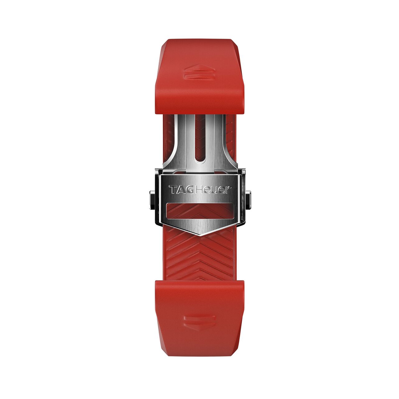 TAG Heuer Connected Calibre E4 Red Rubber Strap 42 mm BT6271 Front image number 0