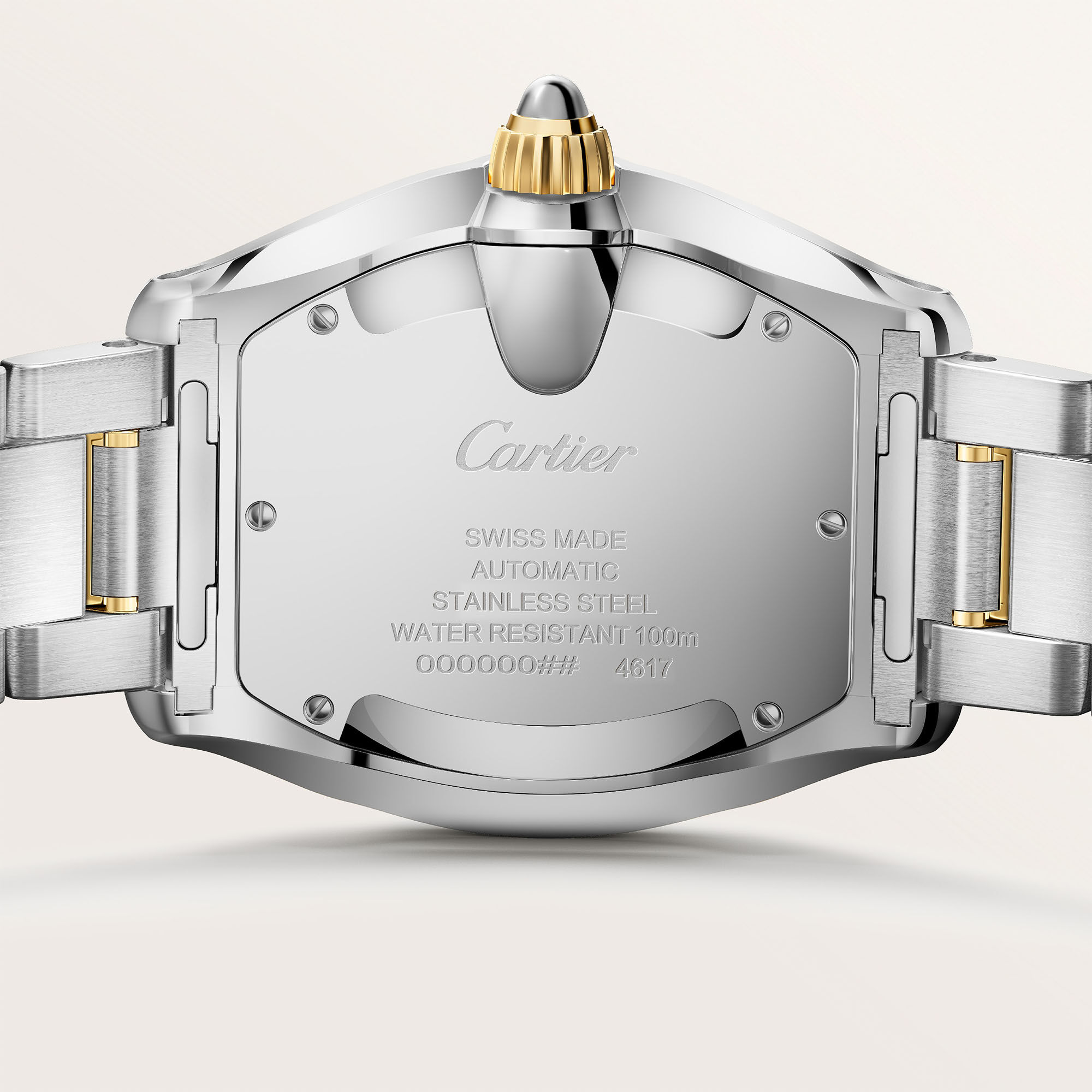 Roadster Large Automatic 47 X 39 mm Yellow Gold and Stainless Steel