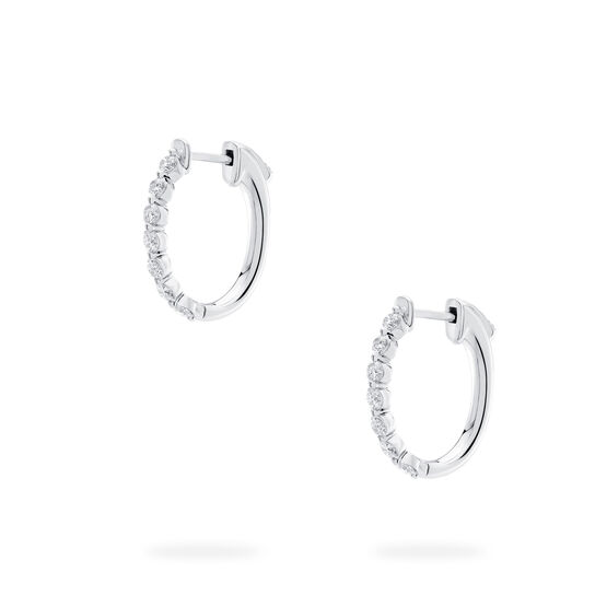 Birks Essentials Large Oval Hoop Earrings image number 3
