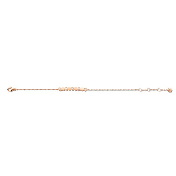 Bracelet Bee de Chaumet en or rose avec diamants