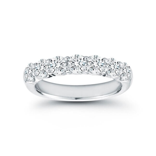 White Gold and 1.47ct Diamond Wedding Band