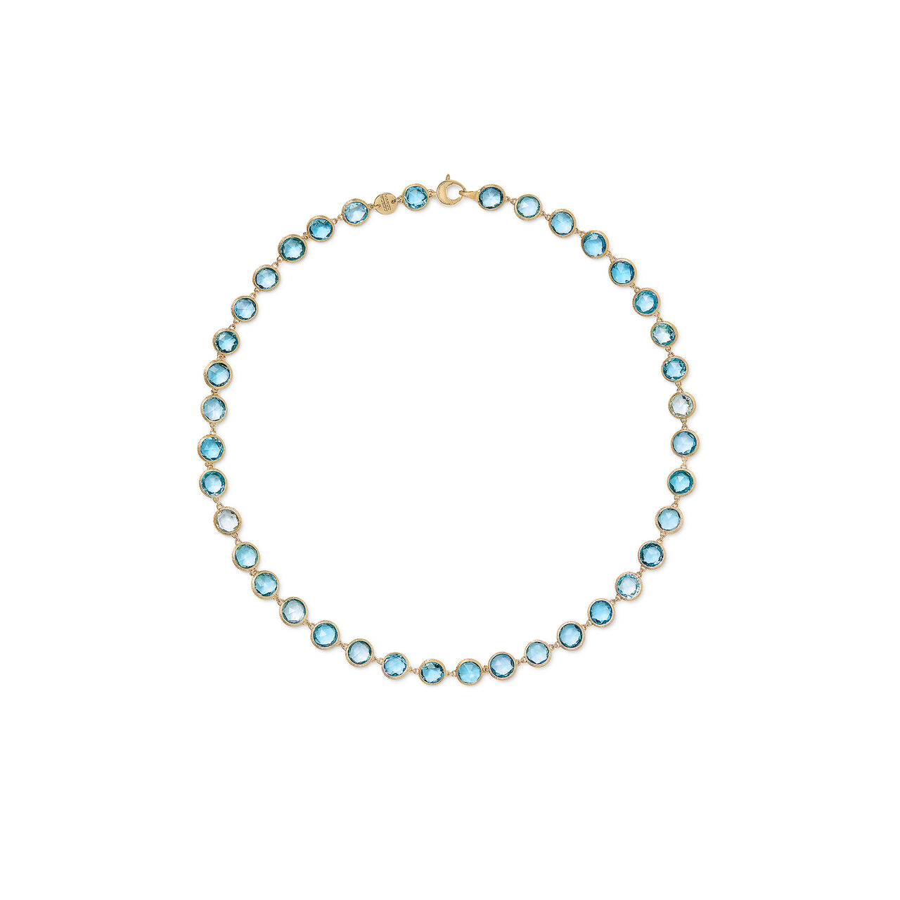 Marco Bicego Jaipur Colour Yellow Gold and Topaz Necklace CB2975 TP01 Y 0 image number 0