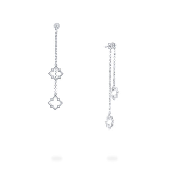 Birks Muse boucles d'oreilles en double monogrammes image number 0