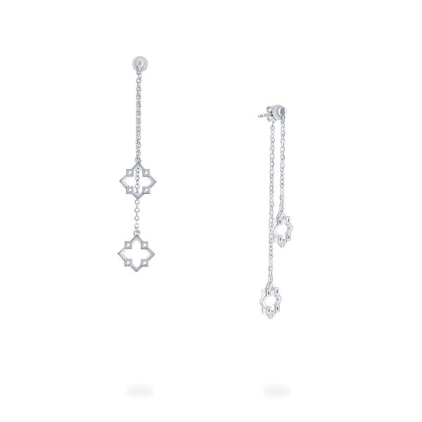 Double Monogram Earrings