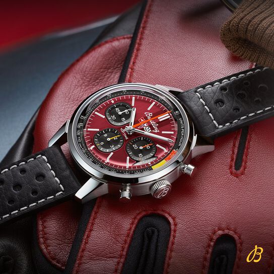 Breitling Top Time BO1 Chevrolet Corvette Chronograph AB01761A1K1X1 Lifestyle image number 3
