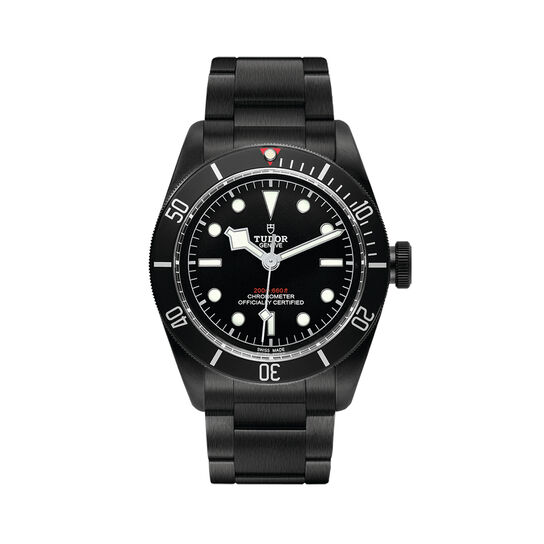 maison birks tudor black bay dark 41 mm pvd steel case steel bracelet m79230dk 0008 image number 0