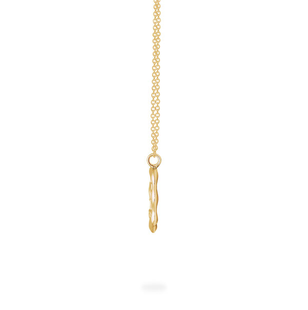 Pendentif Balance du zodiaque en or jaune