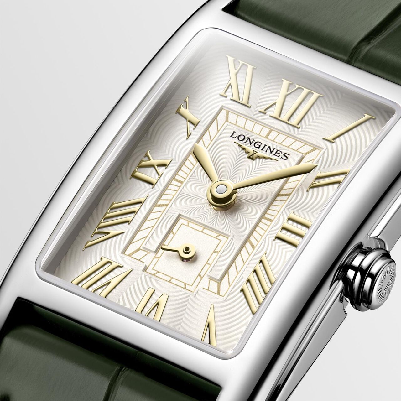 Longines DolceVita Quartz 20 X 32 mm Stainless Steel L5.255.4.08.2  image number 2
