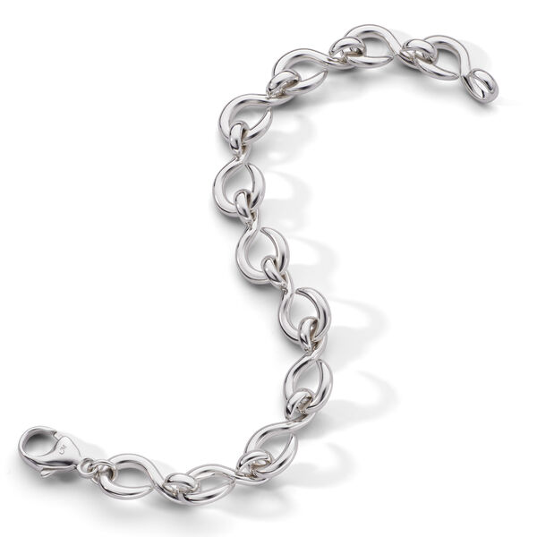 Bracelet Infinite & Boundless The Twist Petite Infinity en argent