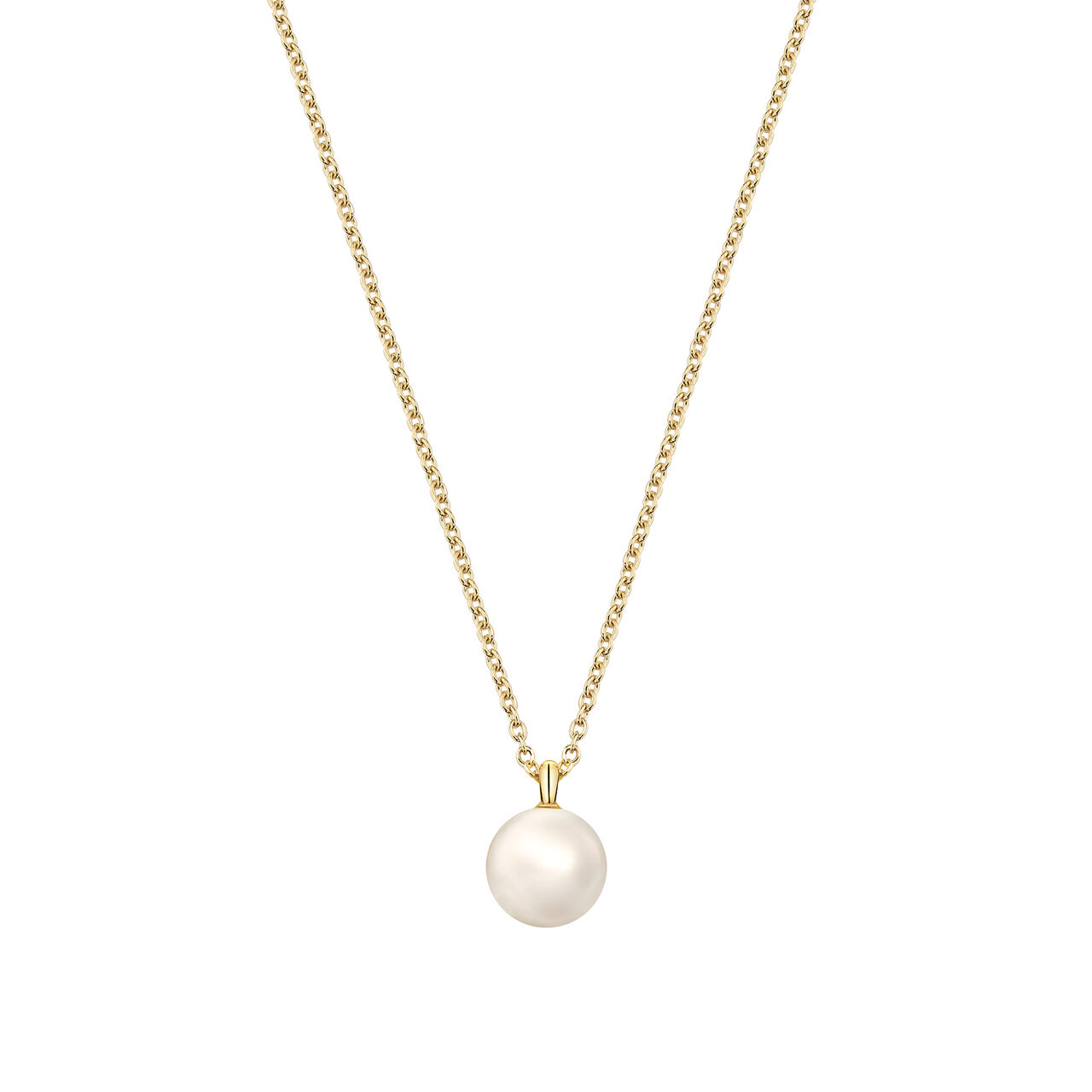 Birks Pearls Collier pendentif Akoya 6,5&ndash;7 mm en or jaune image number 0