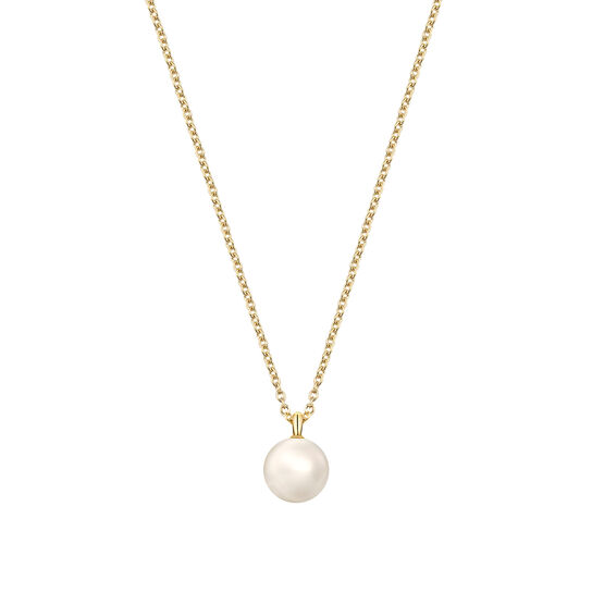 Birks Pearls Collier pendentif Akoya 6,5&ndash;7 mm en or jaune image number 0